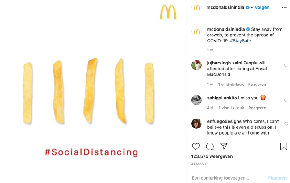 branding corona mcdonalds