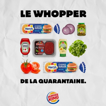 Whopper Corona campagne