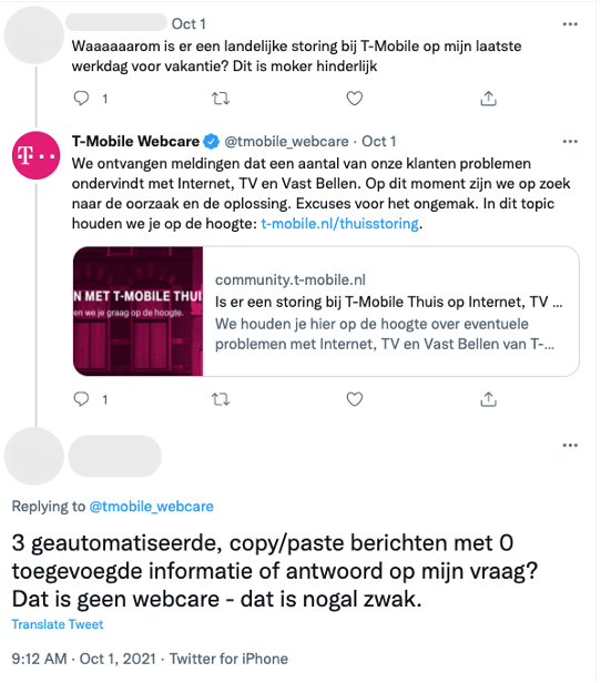 Twitter conversatie 3