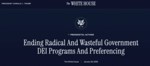 Trump eindigt DEI heading